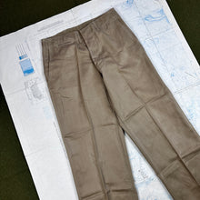 Load image into Gallery viewer, USMC WW2 Service Chino Trousers - Mint Condition - Named to KIA Marine Raider
