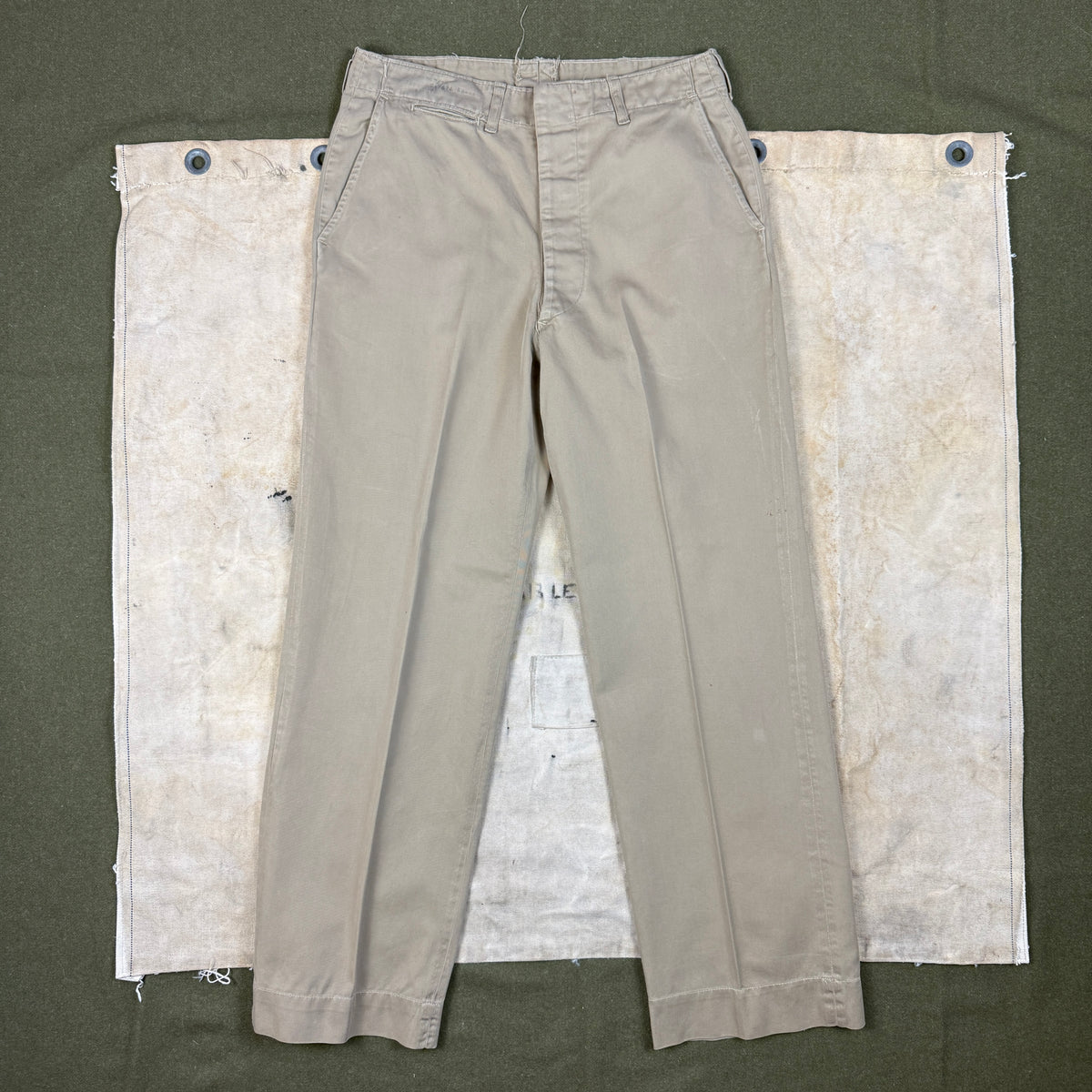 USMC WW2 Service Chino Trousers