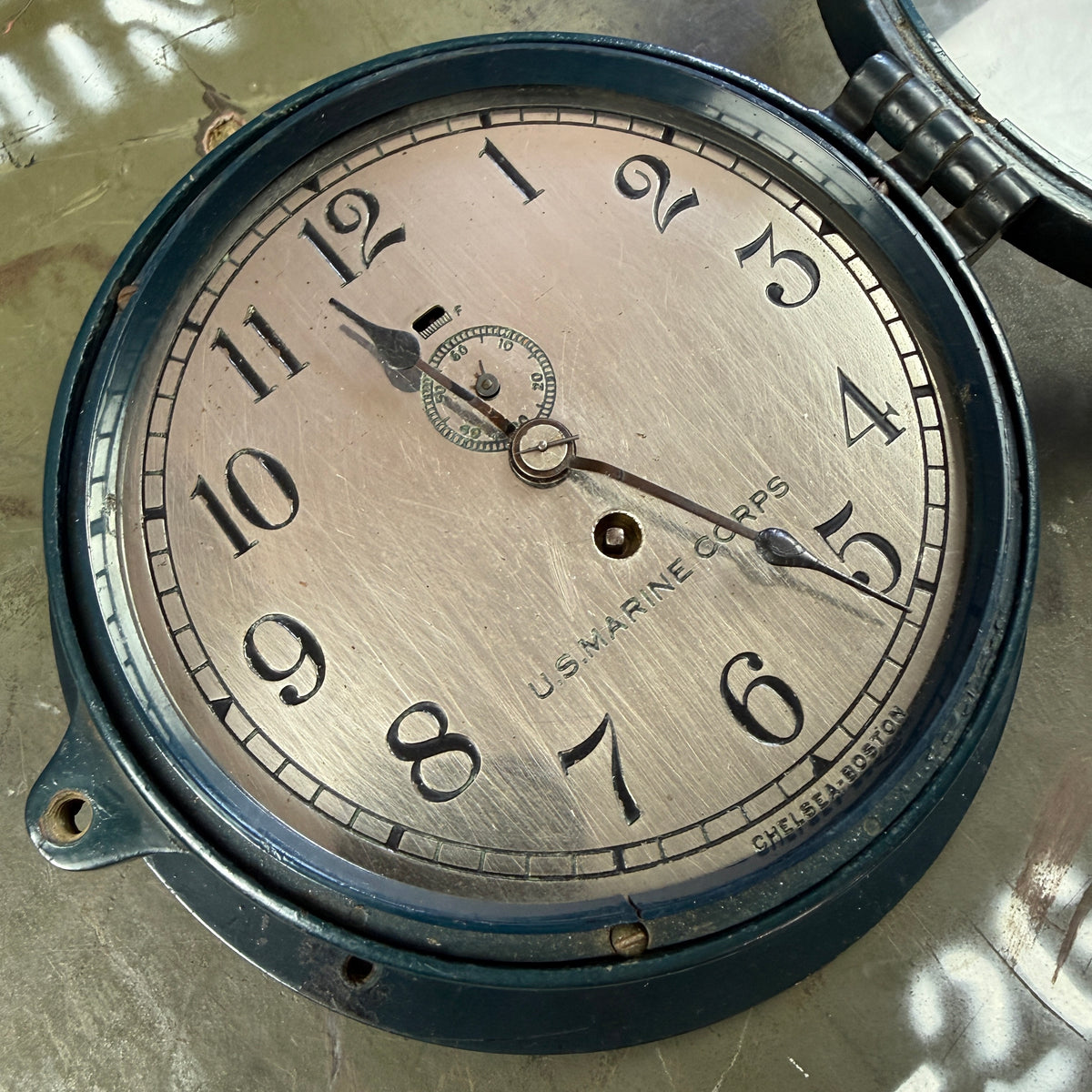 US Marine Corps 1944 Chelsea Clock