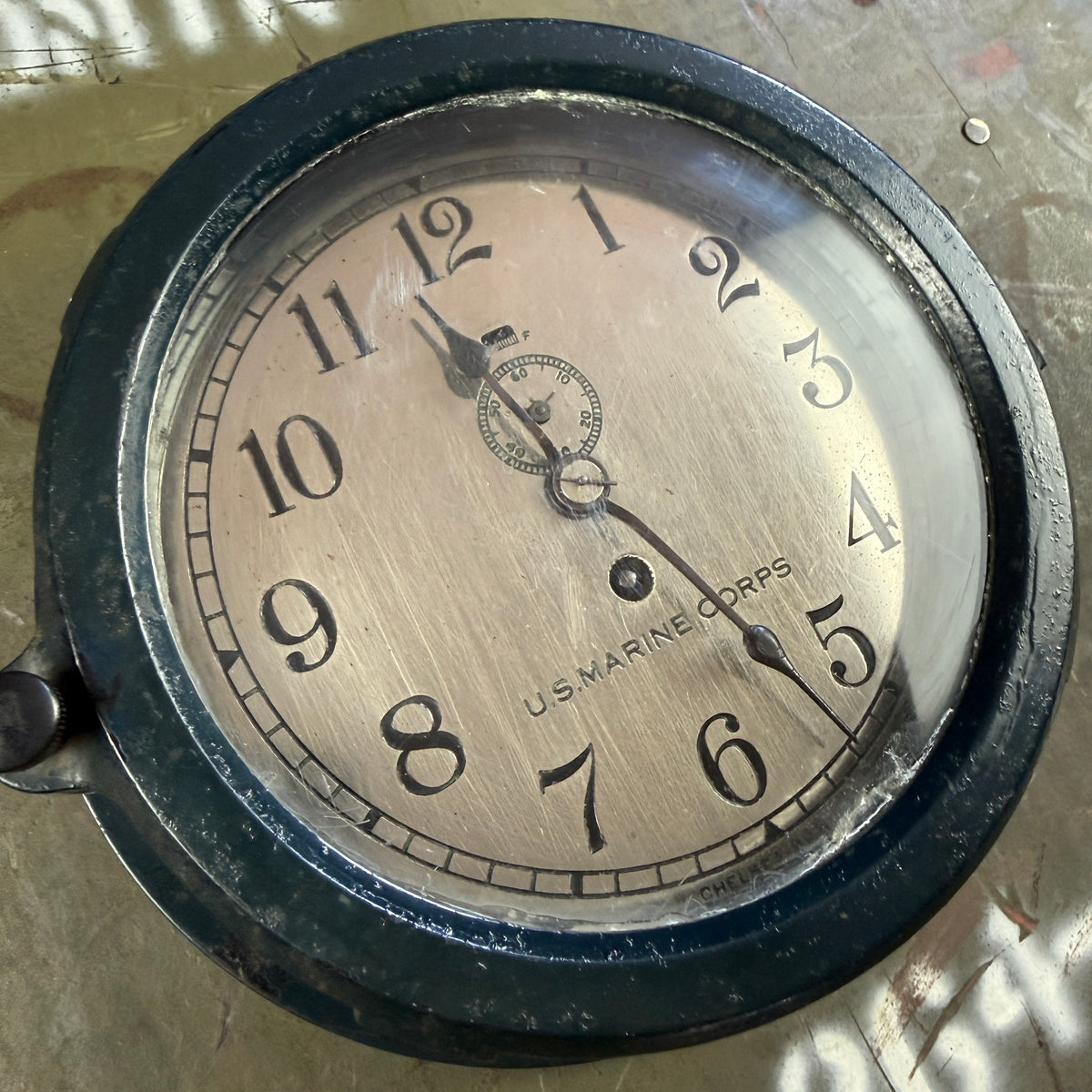 US Marine Corps 1944 Chelsea Clock