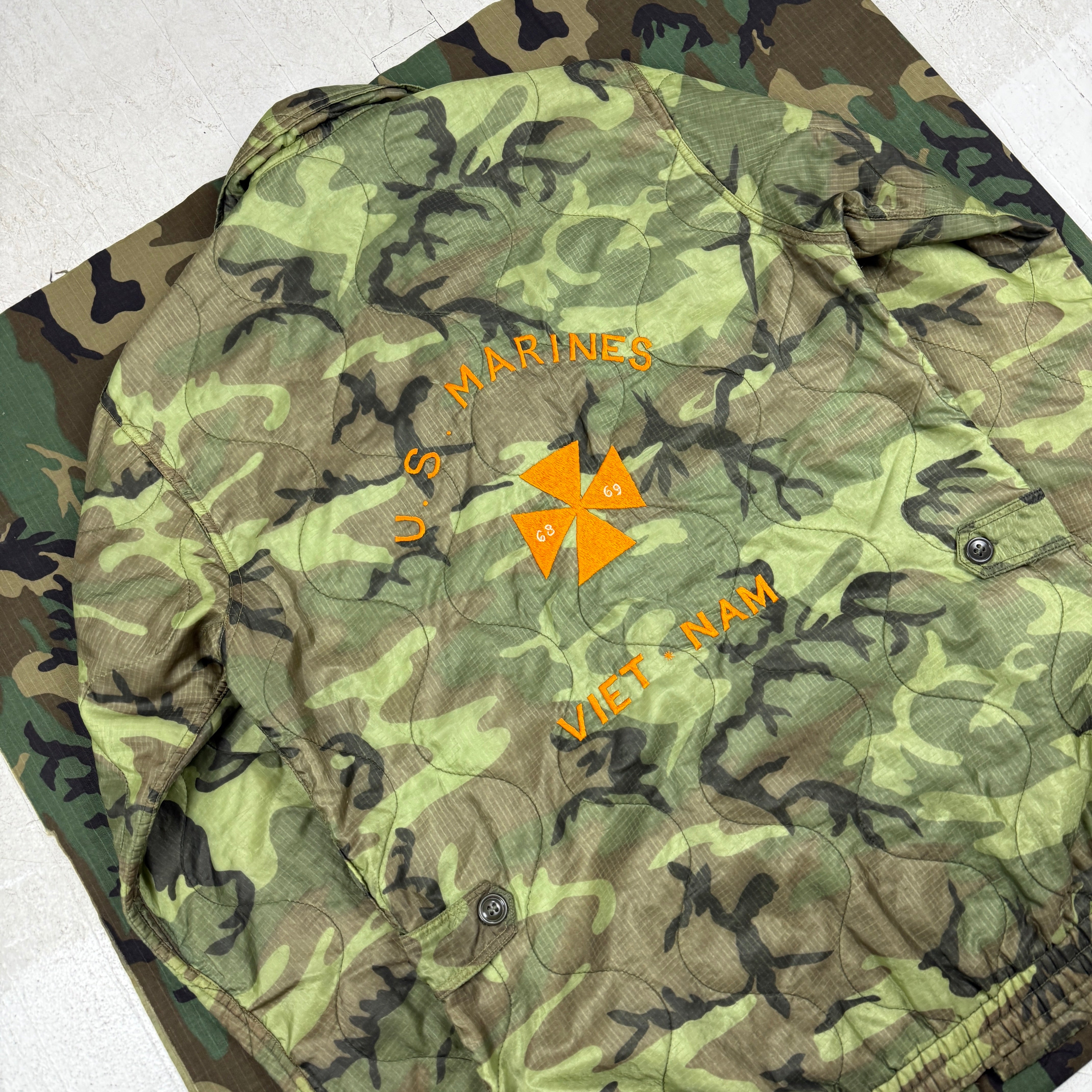 USMC 1968/69 Vietnam Camo Souvenir Jacket