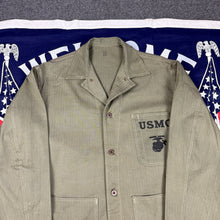 Load image into Gallery viewer, USMC P41 HBT Fatigue Shirt - Deadstock
