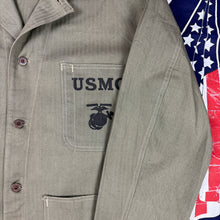Load image into Gallery viewer, USMC P41 HBT Fatigue Shirt - Deadstock
