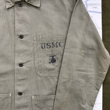 Load image into Gallery viewer, USMC P41 HBT Fatigue Shirt - Mint Condition
