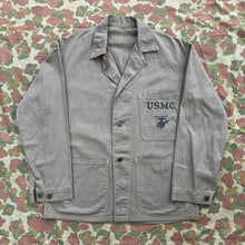 Load image into Gallery viewer, Mint Condition USMC P41 HBT Fatigue Shirt
