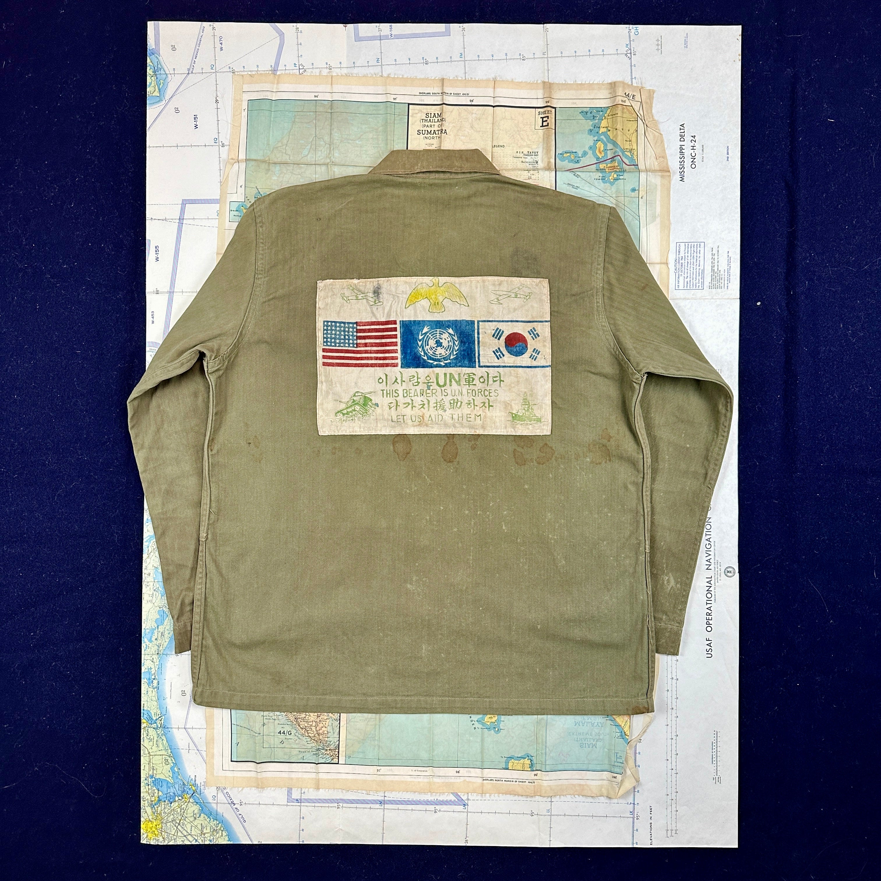 USMC Korean War P44 with Blood Chit – The Major's Tailor