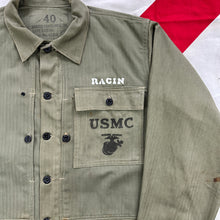 Load image into Gallery viewer, USMC P-44 HBT Shirt - Mint Condition / Deadstock
