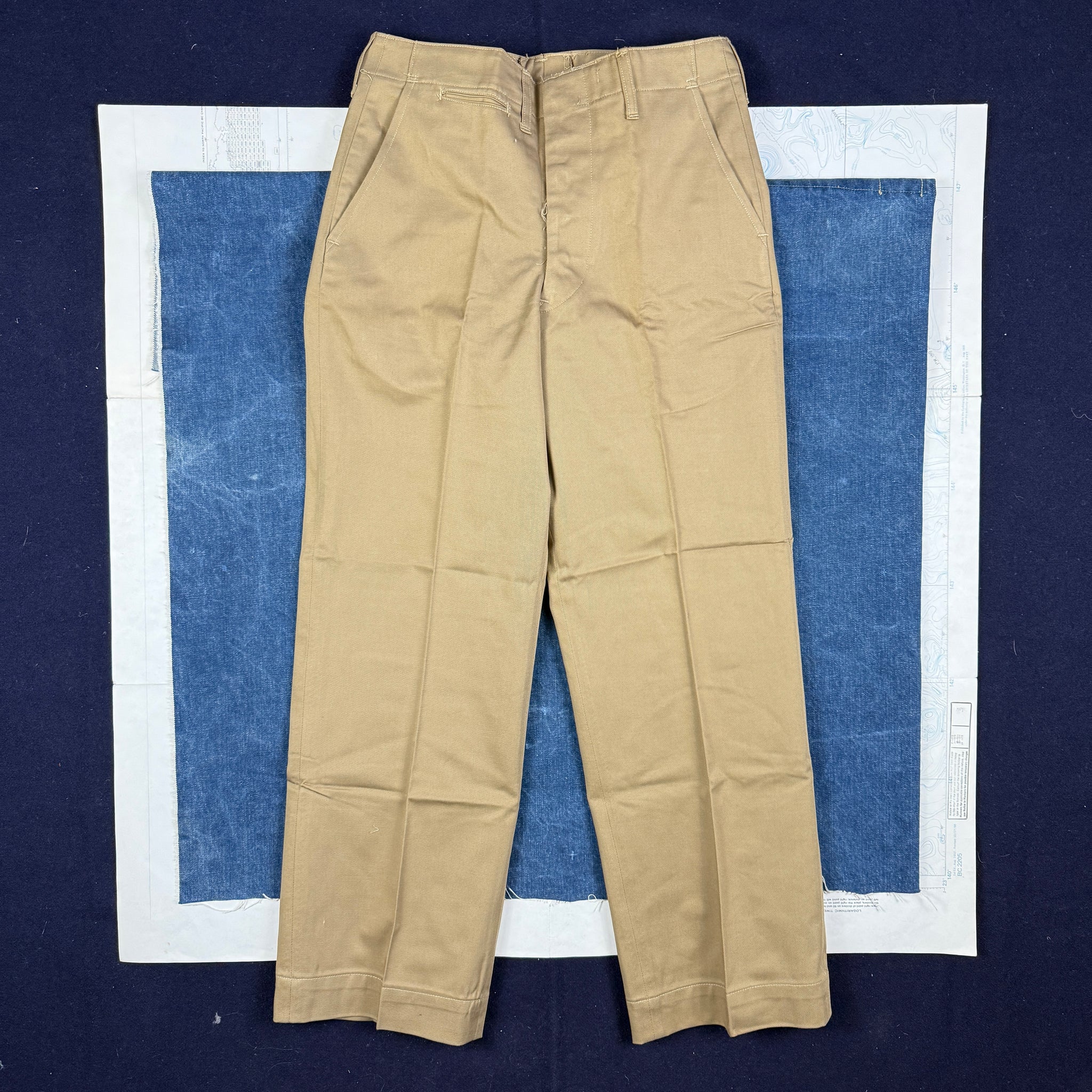 USMC WW2 Service Chino Trousers - Deadstock – The Major's Tailor