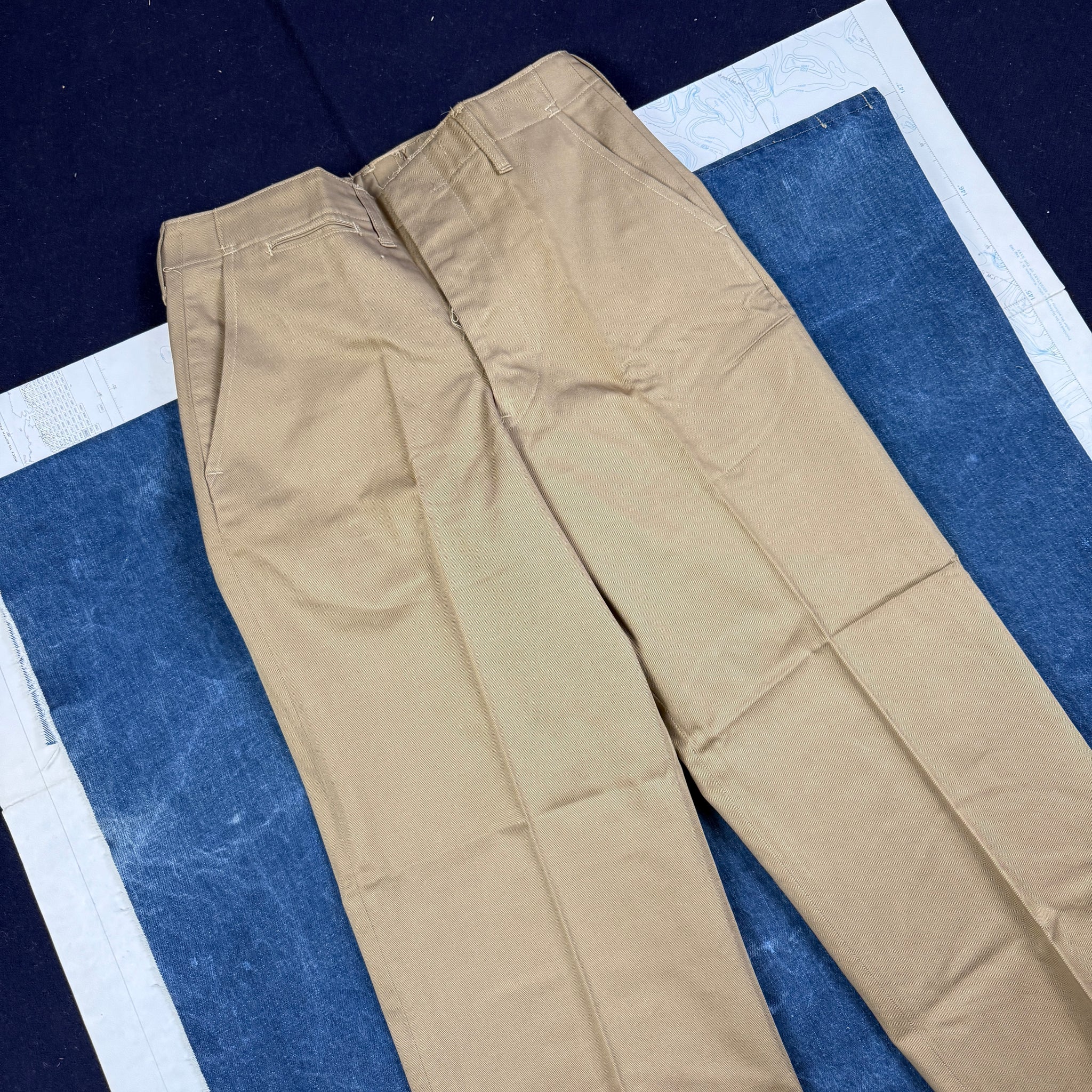 USMC WW2 Service Chino Trousers - Deadstock – The Major's Tailor