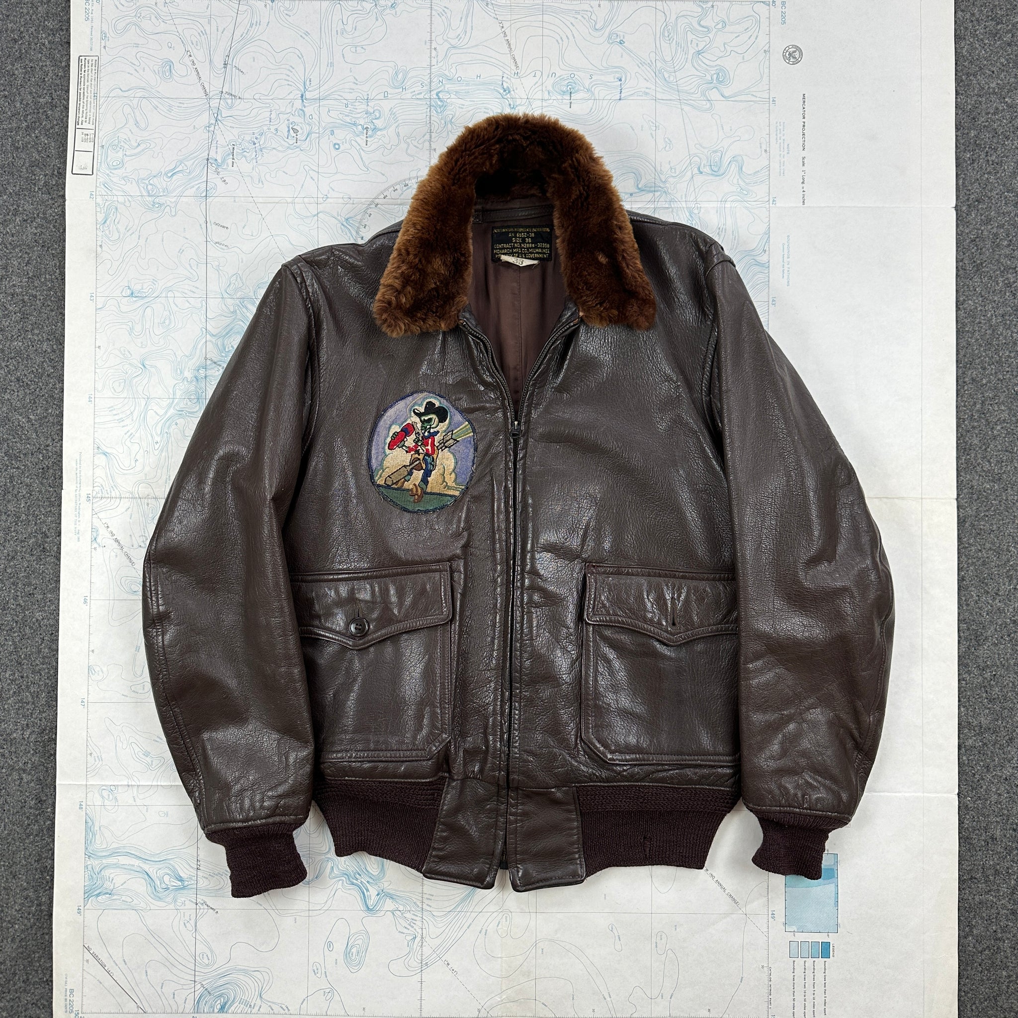 US Navy AN-6552 Flight Jacket - Mint Condition – The Major