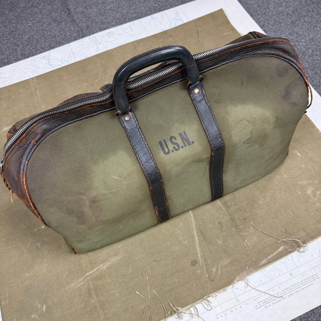 US Navy WW2 Aviators M-432A Kit Bag