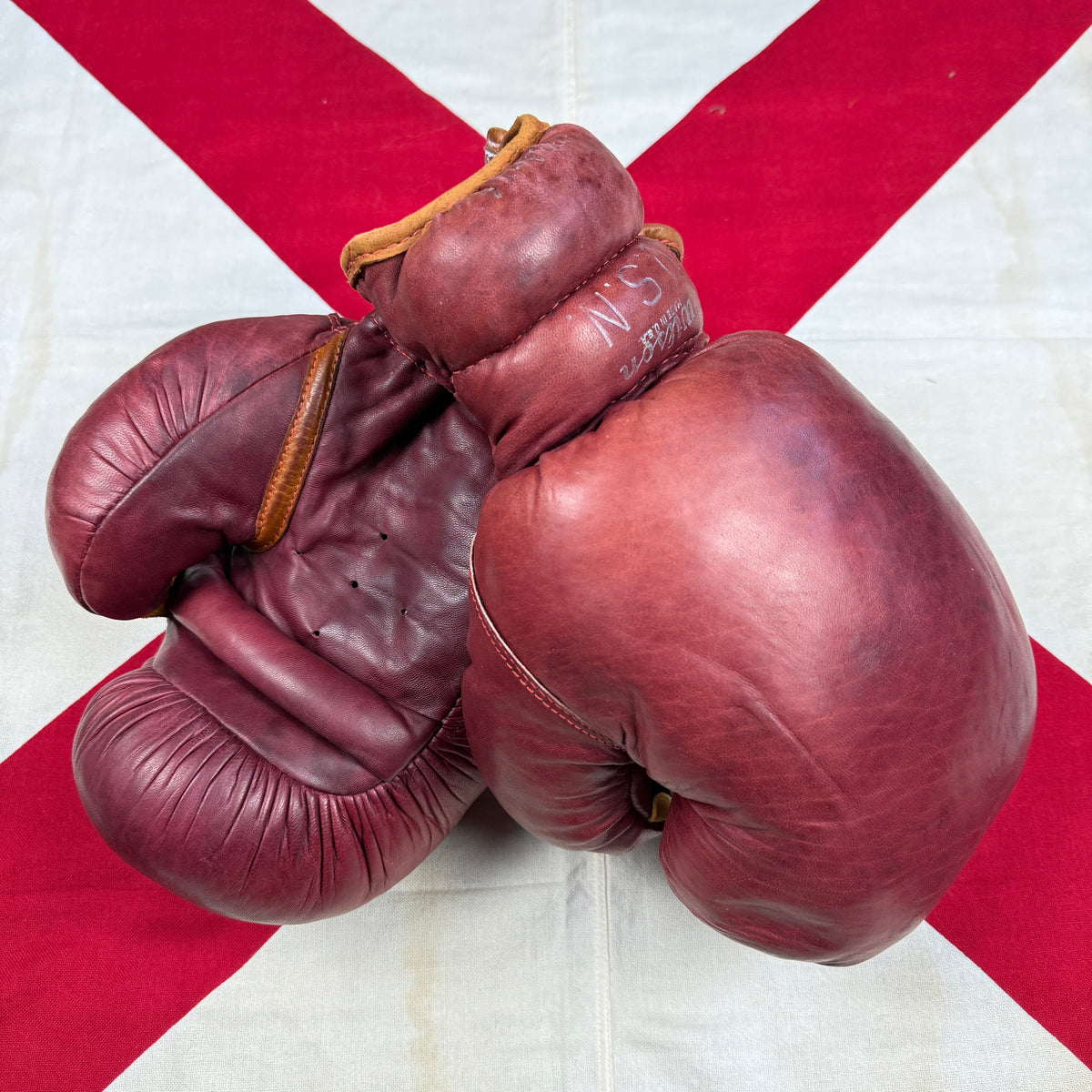 USN WW2 Boxing Gloves