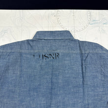 Load image into Gallery viewer, US Navy WW2 Chambray Shirt &#39;One Wash&#39; Mint Condition
