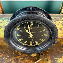 Load image into Gallery viewer, US Navy 1944 Seth Thomas Ship&#39;s Clock
