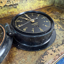 Load image into Gallery viewer, US Navy 1944 Seth Thomas Ship&#39;s Clock
