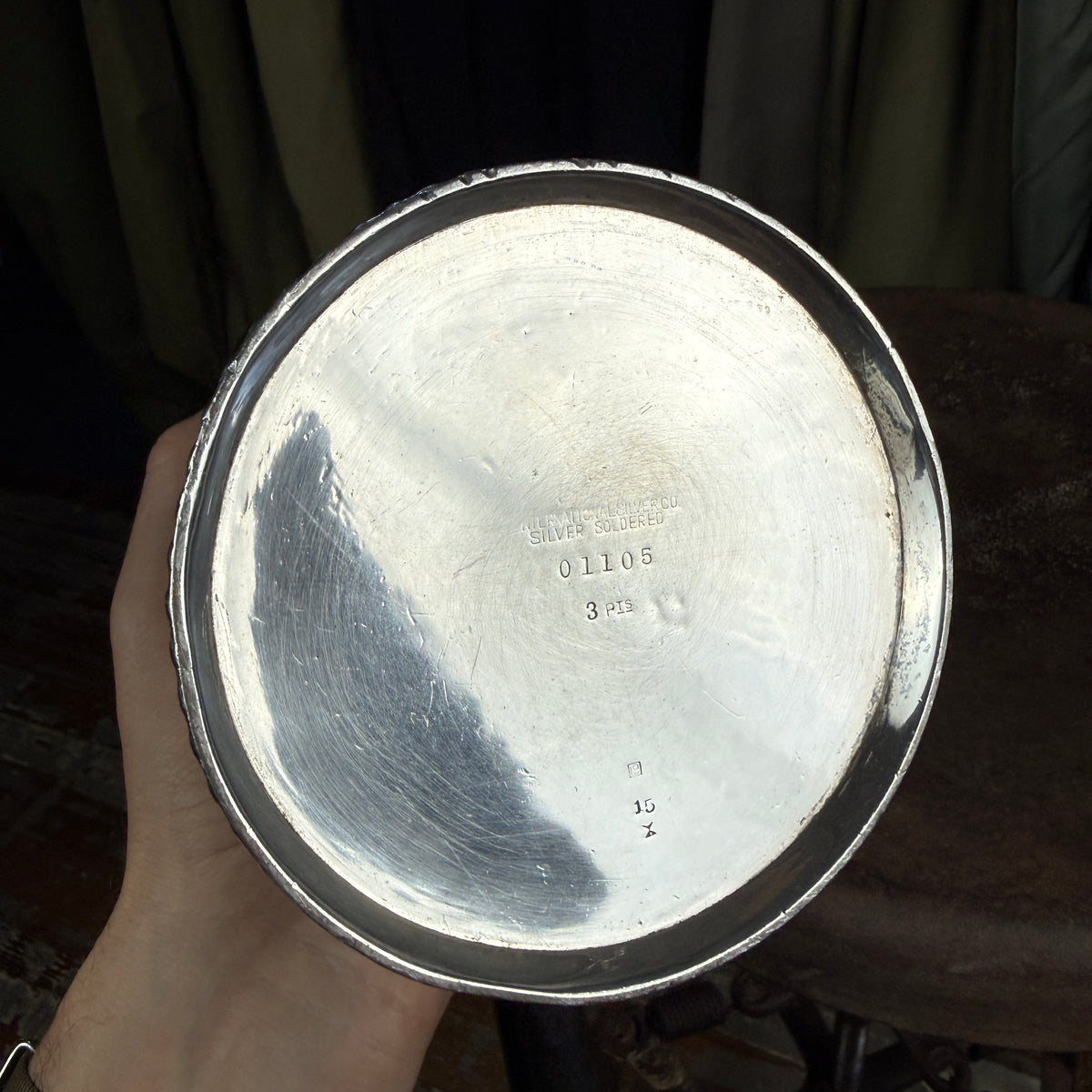 US Navy 1910s-30s Officer's Coffee Pot & Cups