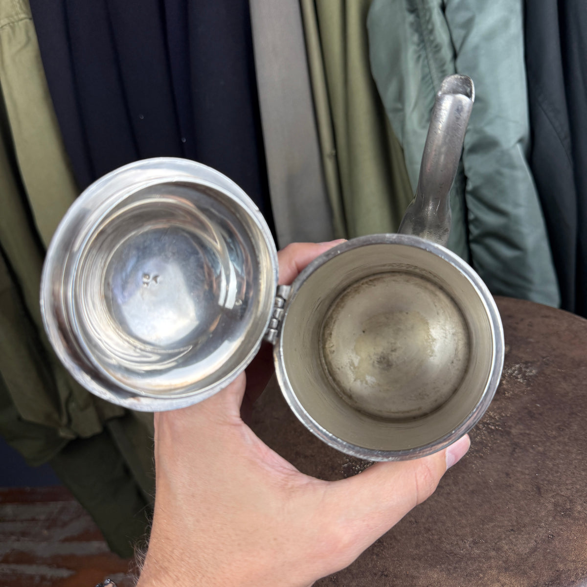 US Navy 1910s-30s Officer's Coffee Pot & Cups