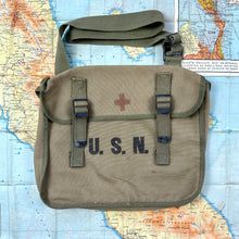 Load image into Gallery viewer, US Navy Early War Corpsman Bag
