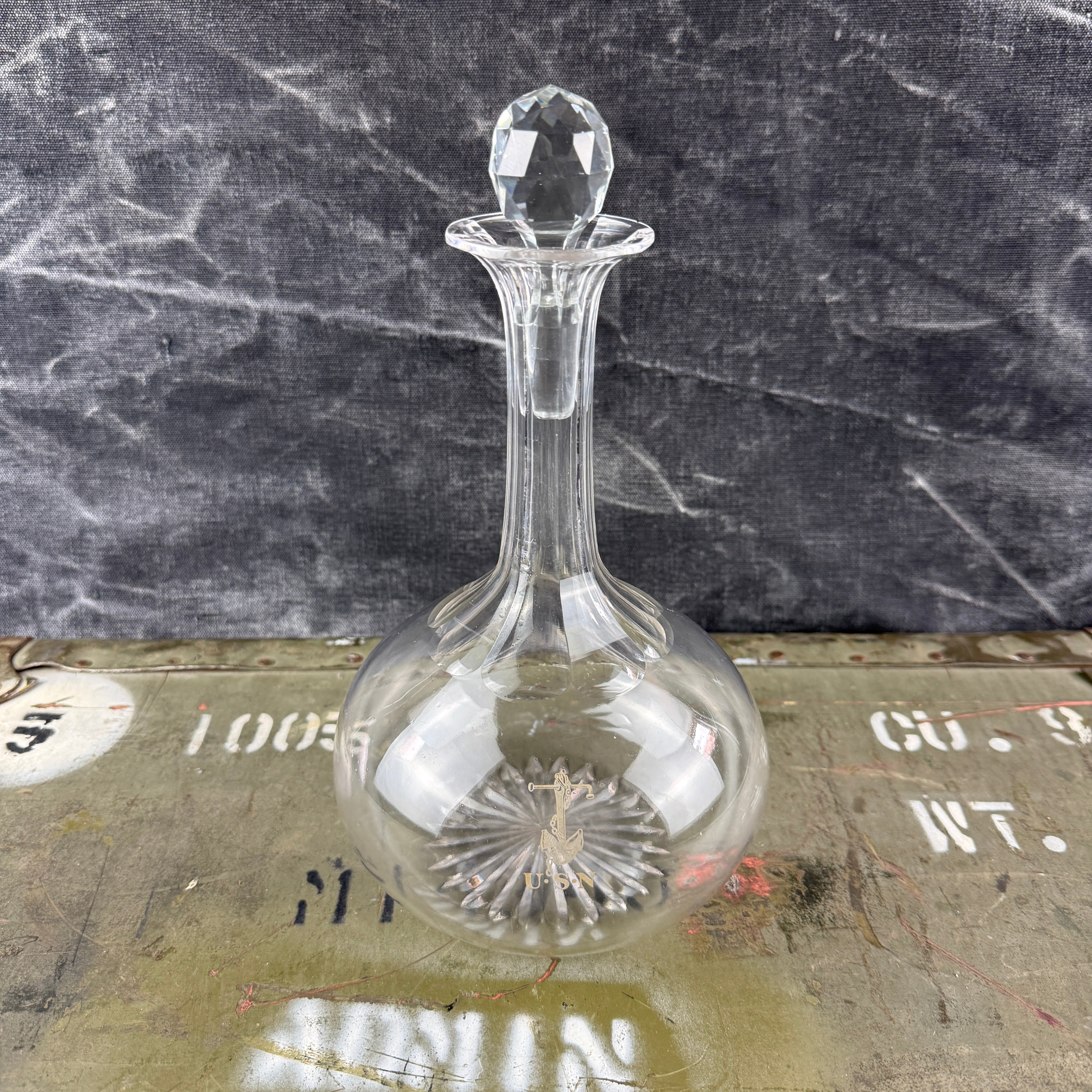 US Navy 1905/1910 Decanter