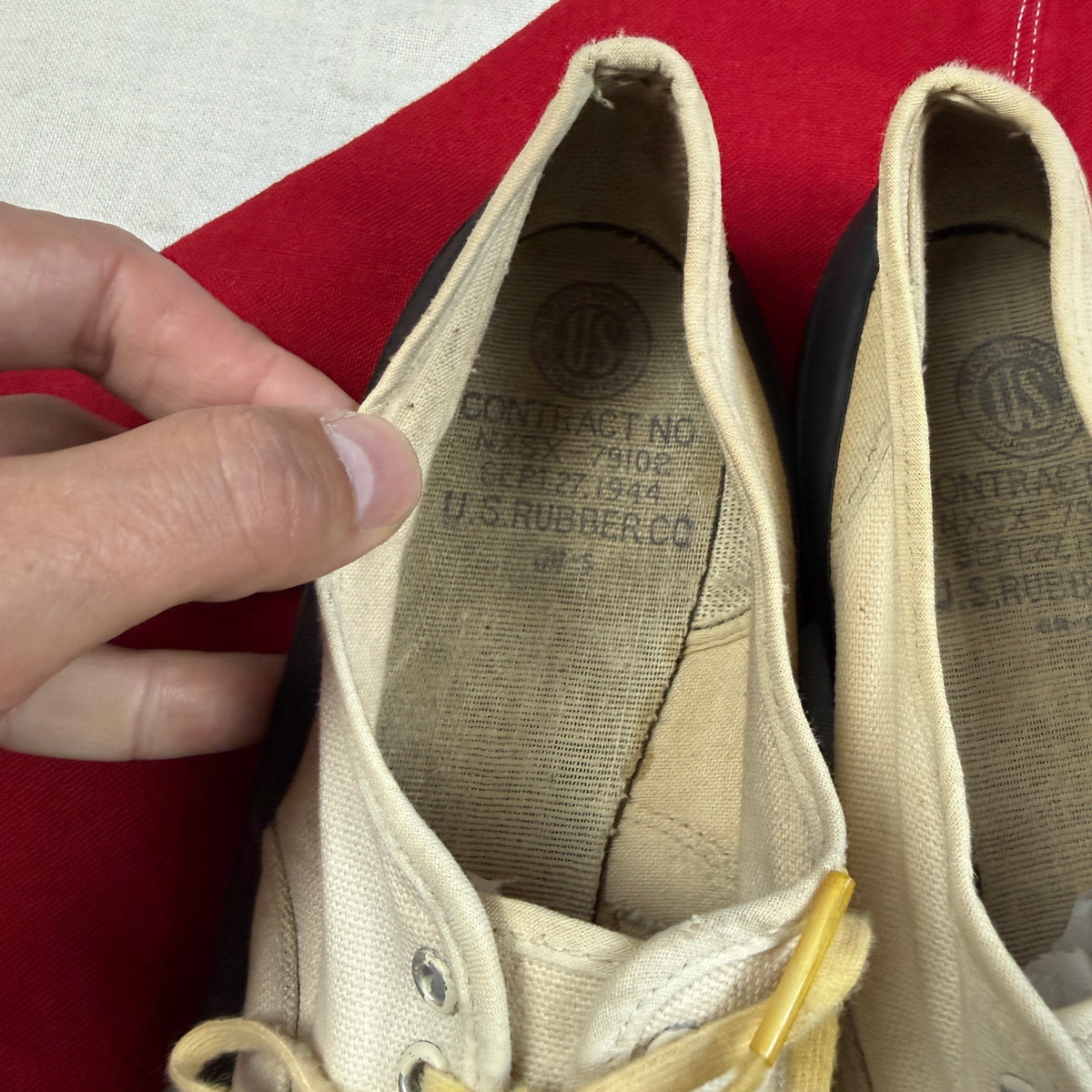 US Navy WW2 Deck Shoes