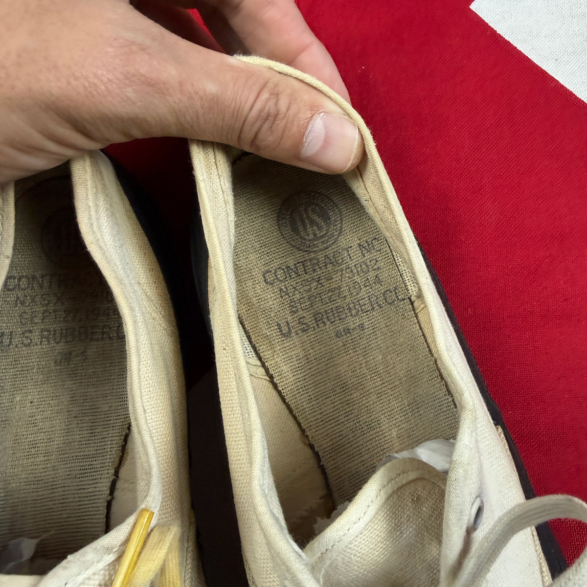 US Navy WW2 Deck Shoes