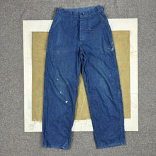 Load image into Gallery viewer, US Navy WW2 Denim Dungaree Pants
