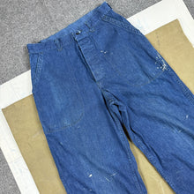 Load image into Gallery viewer, US Navy WW2 Denim Dungaree Pants
