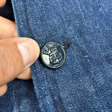 Load image into Gallery viewer, US Navy WW2 Denim Shawl Jacket - Mint Condition - Size medium

