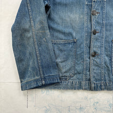 Load image into Gallery viewer, US Navy 1930s Denim Shawl Jacket - Size Medium
