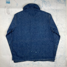 Load image into Gallery viewer, US Navy Postwar Denim Shawl Jacket - Mint Condition
