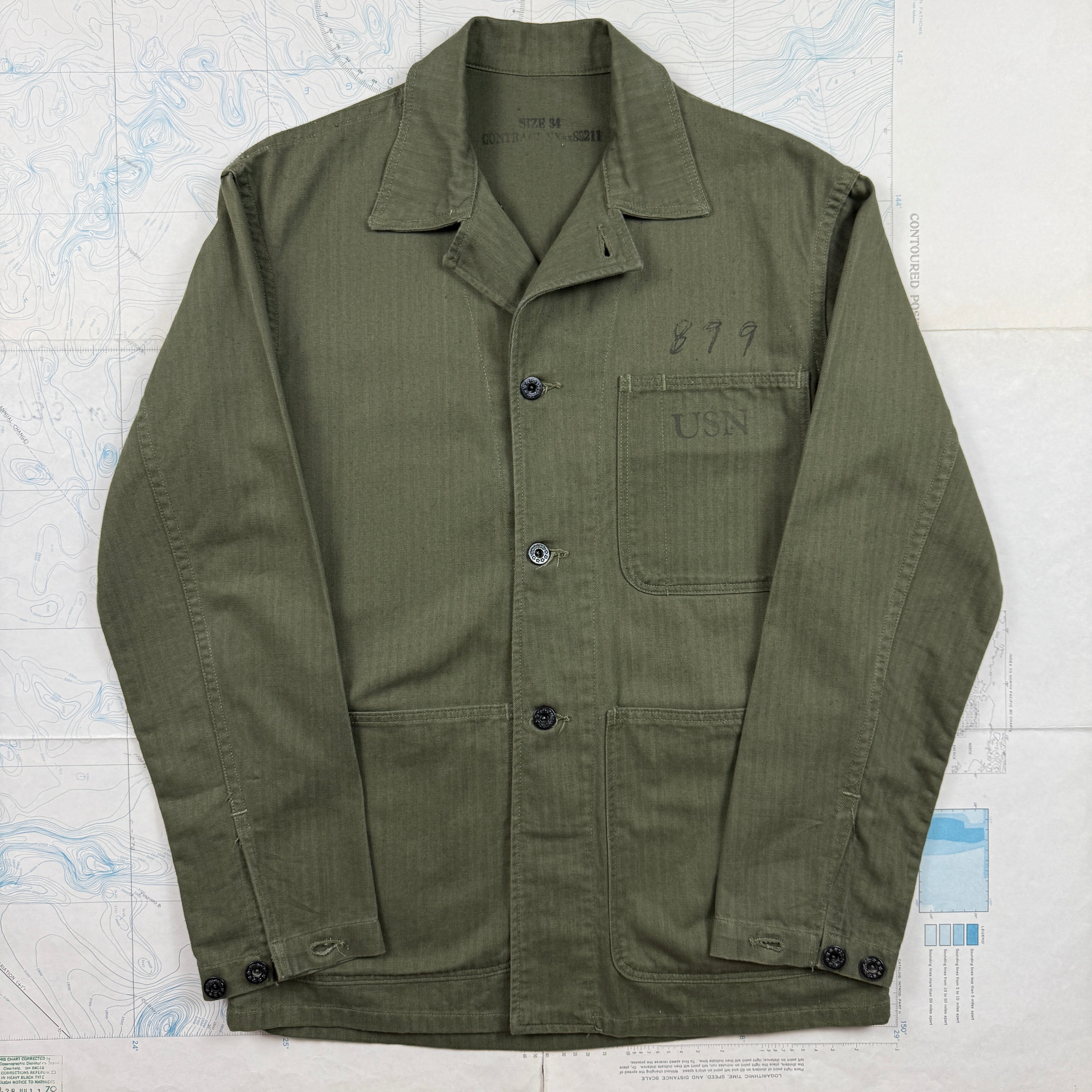US Navy WW2 N3 Utility Jacket - Mint Condition
