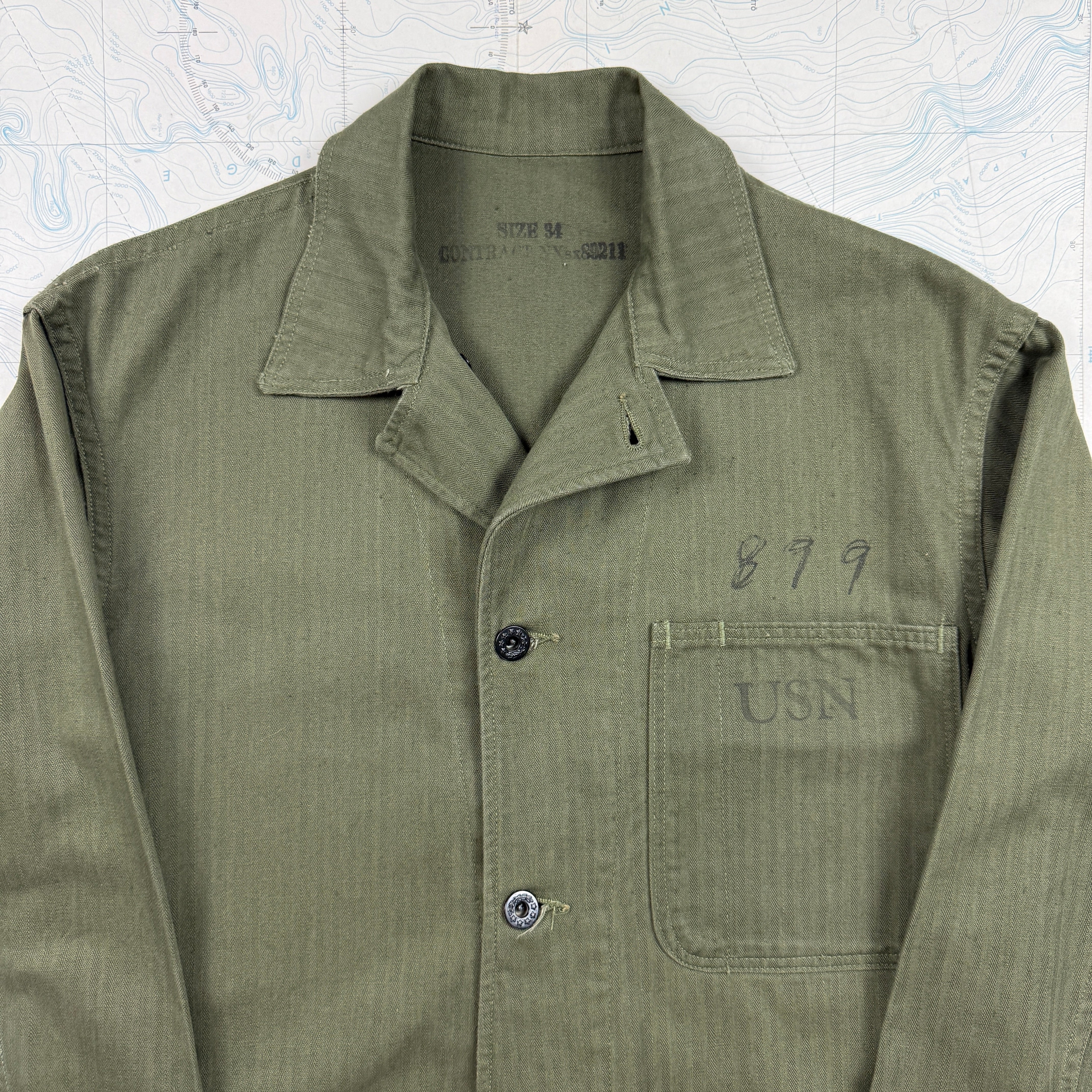 US Navy WW2 N3 Utility Jacket - Mint Condition