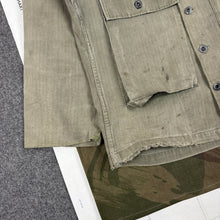 Load image into Gallery viewer, US Navy WW2 HBT Donut Button Shirt
