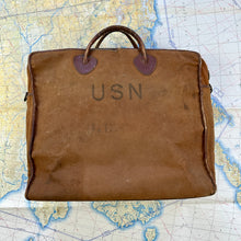 Load image into Gallery viewer, US Navy WW2 LL Bean Briefcase
