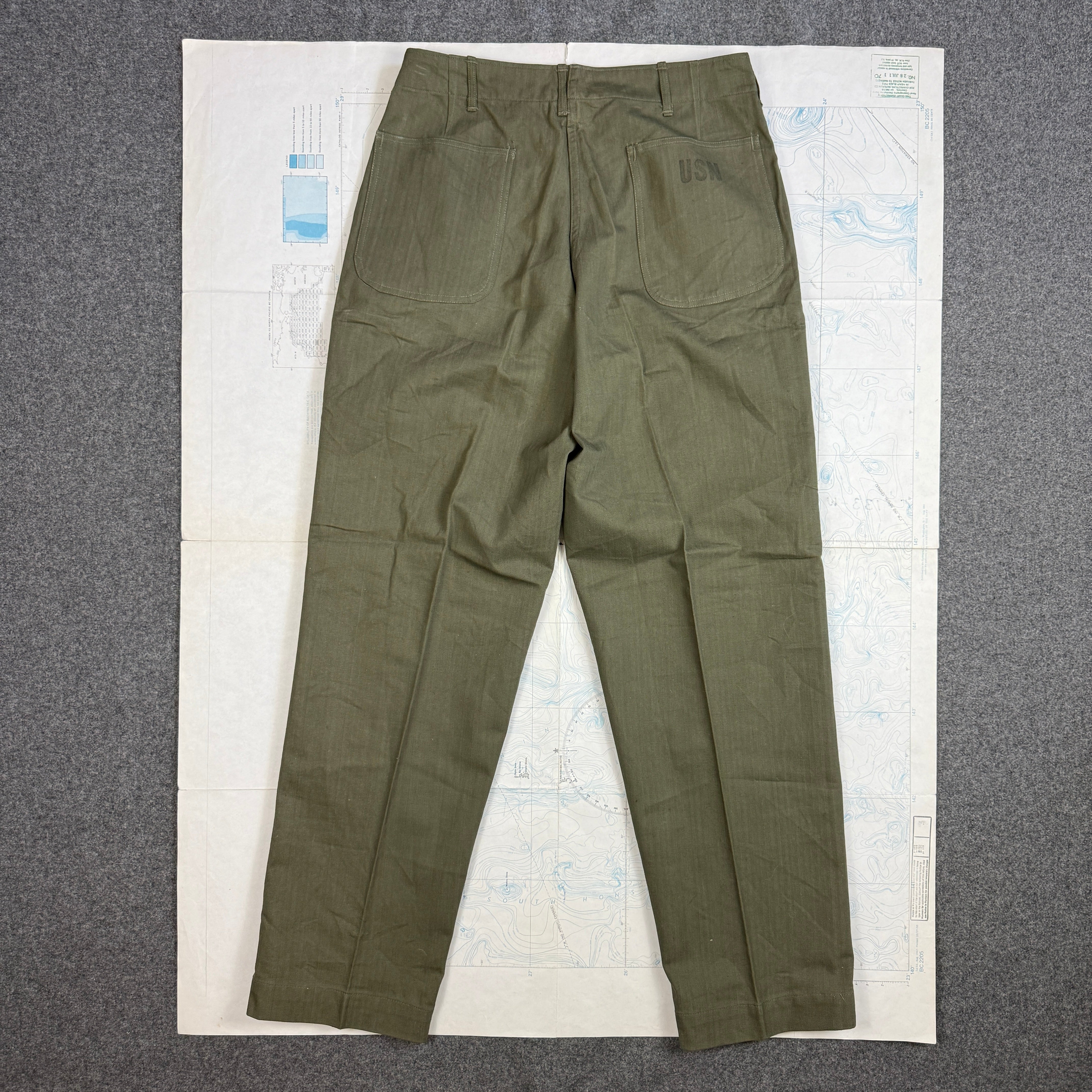 US Navy WW2 N3 Utility Pants - Deadstock