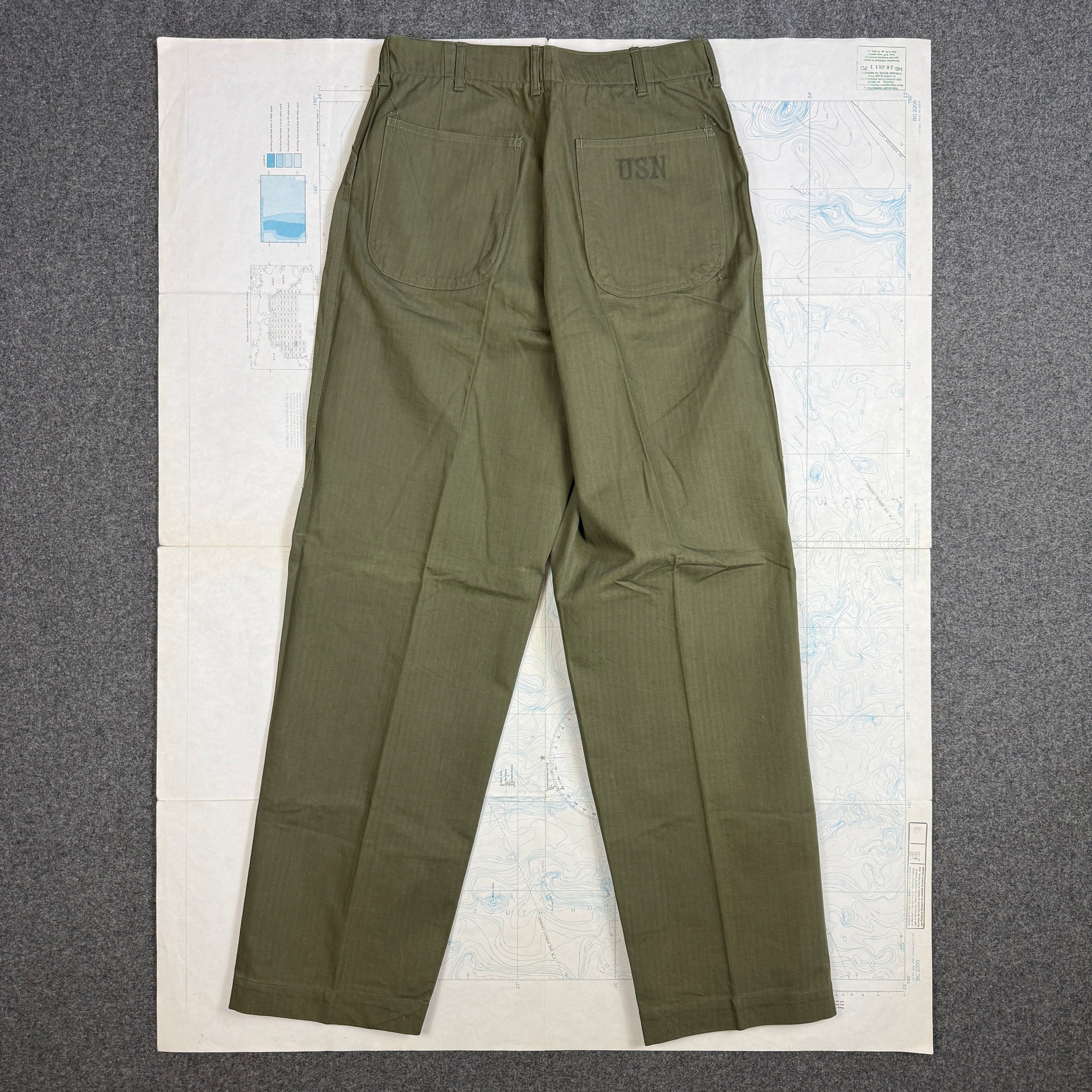 US Navy WW2 N3 Utility Pants - Deadstock