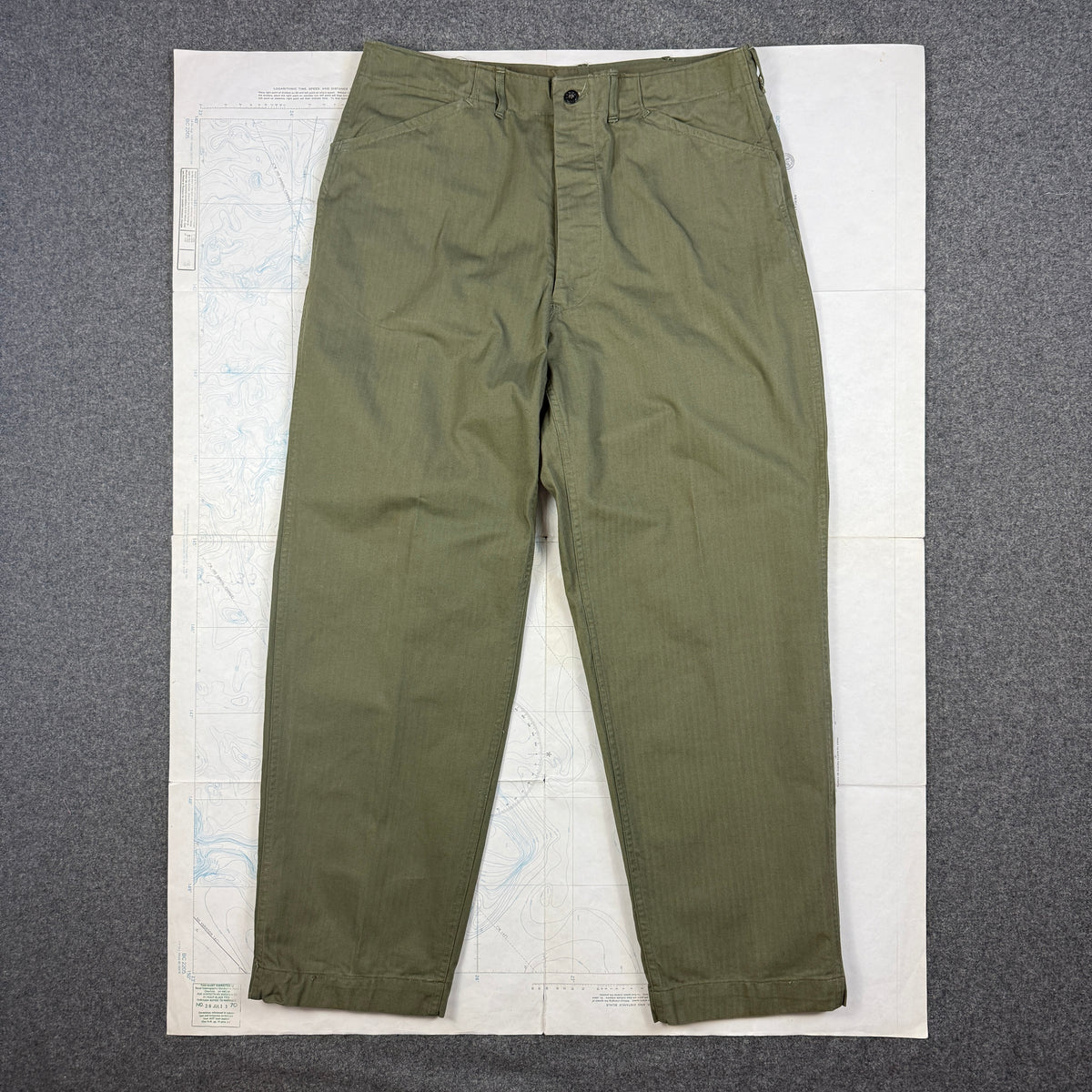 US Navy WW2 N3 Utility Pants - Deadstock