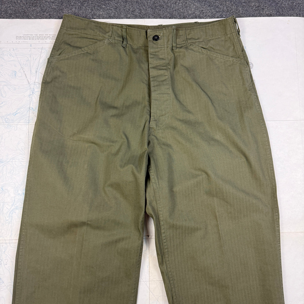US Navy WW2 N3 Utility Pants - Deadstock