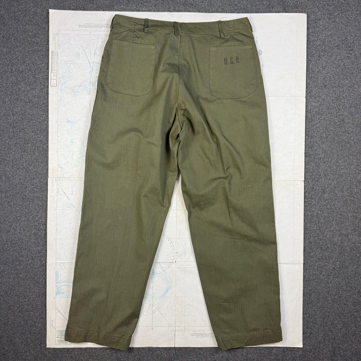US Navy WW2 N3 Utility Pants - Deadstock