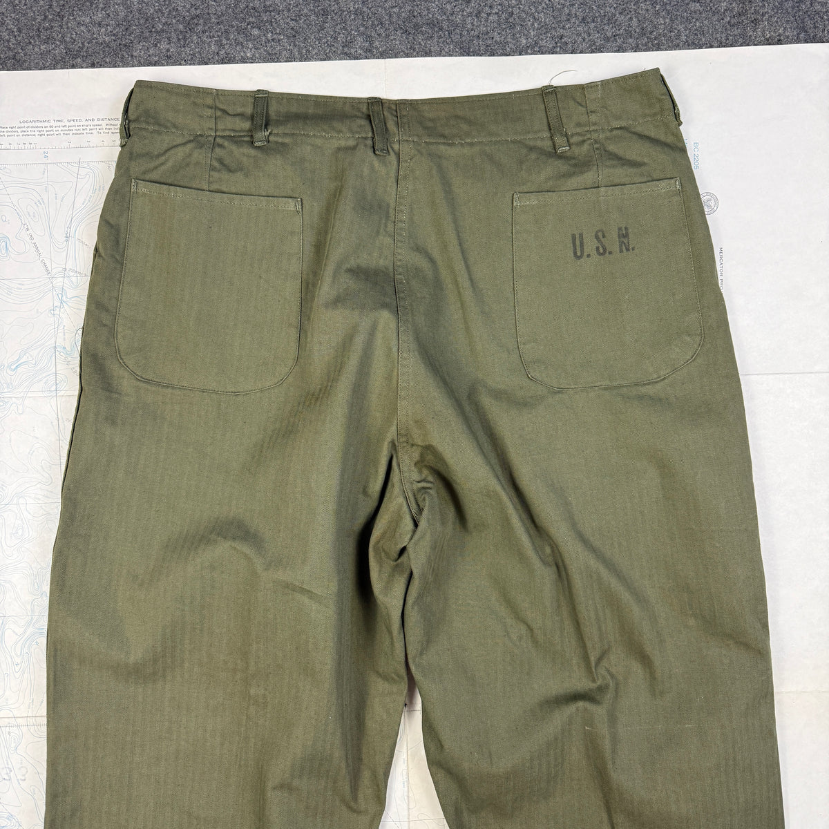 US Navy WW2 N3 Utility Pants - Deadstock
