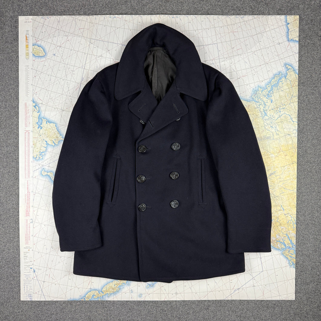 US Coast Guard WW2 Peacoat - Good Condition - Size 46