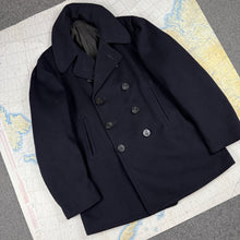 Load image into Gallery viewer, US Coast Guard WW2 Peacoat - Good Condition - Size 46
