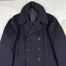 Load image into Gallery viewer, US Coast Guard WW2 Peacoat - Good Condition - Size 46
