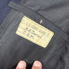 Load image into Gallery viewer, US Coast Guard WW2 Peacoat - Good Condition - Size 46
