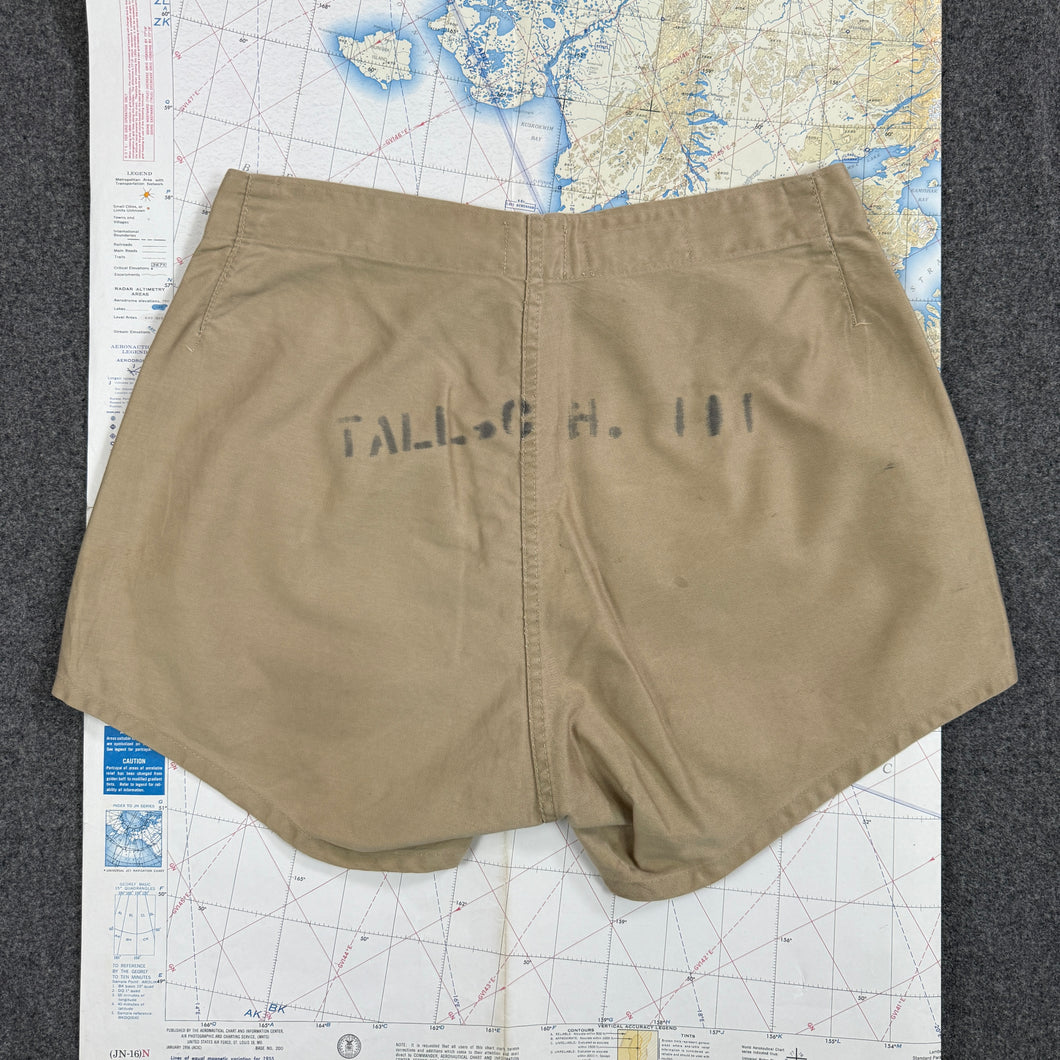 US Navy 1945 Training Shorts with Stencil