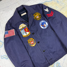 Load image into Gallery viewer, US Navy Vietnam Utility Jacket Patched
