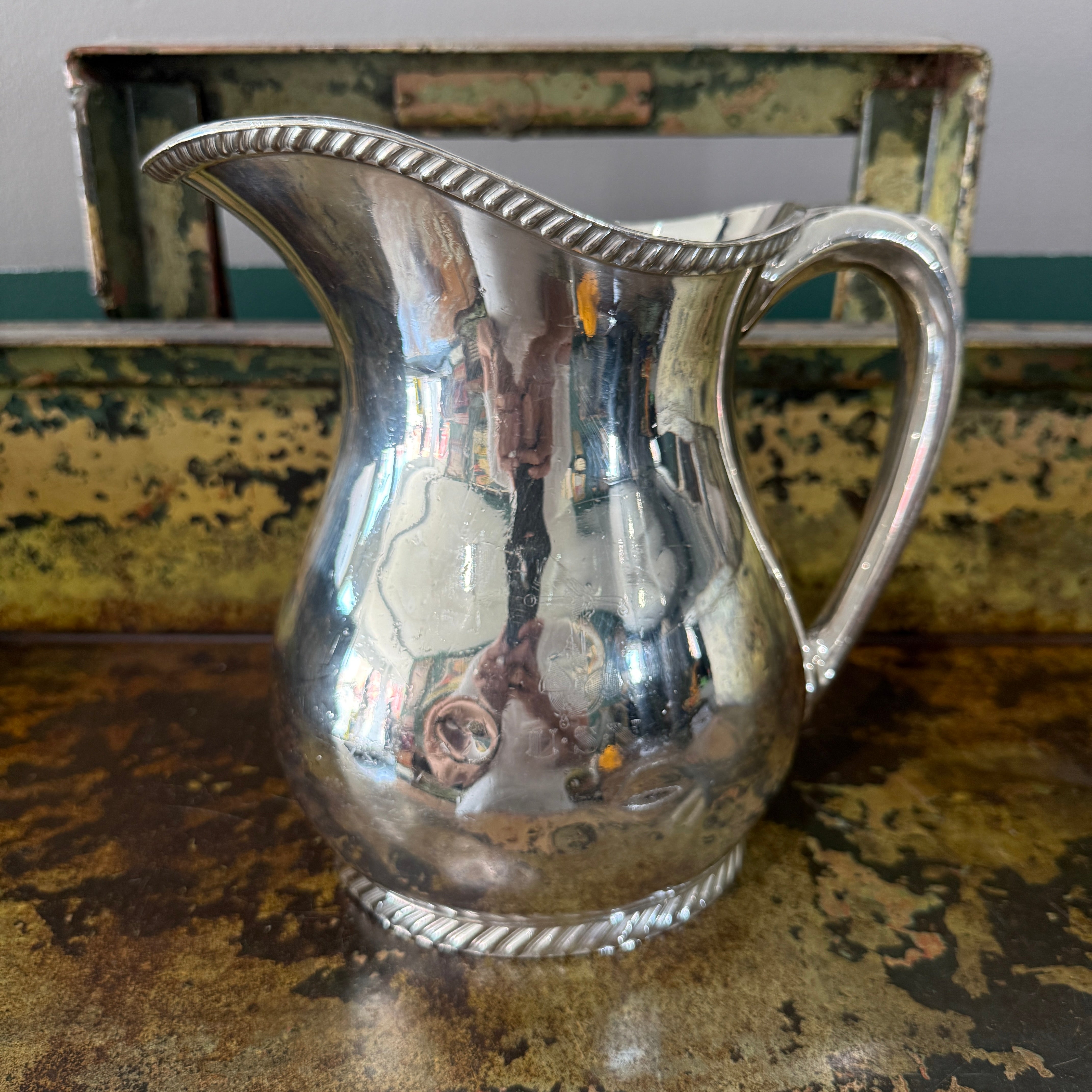 US Navy WW1 Water Pitcher by Reed Barton
