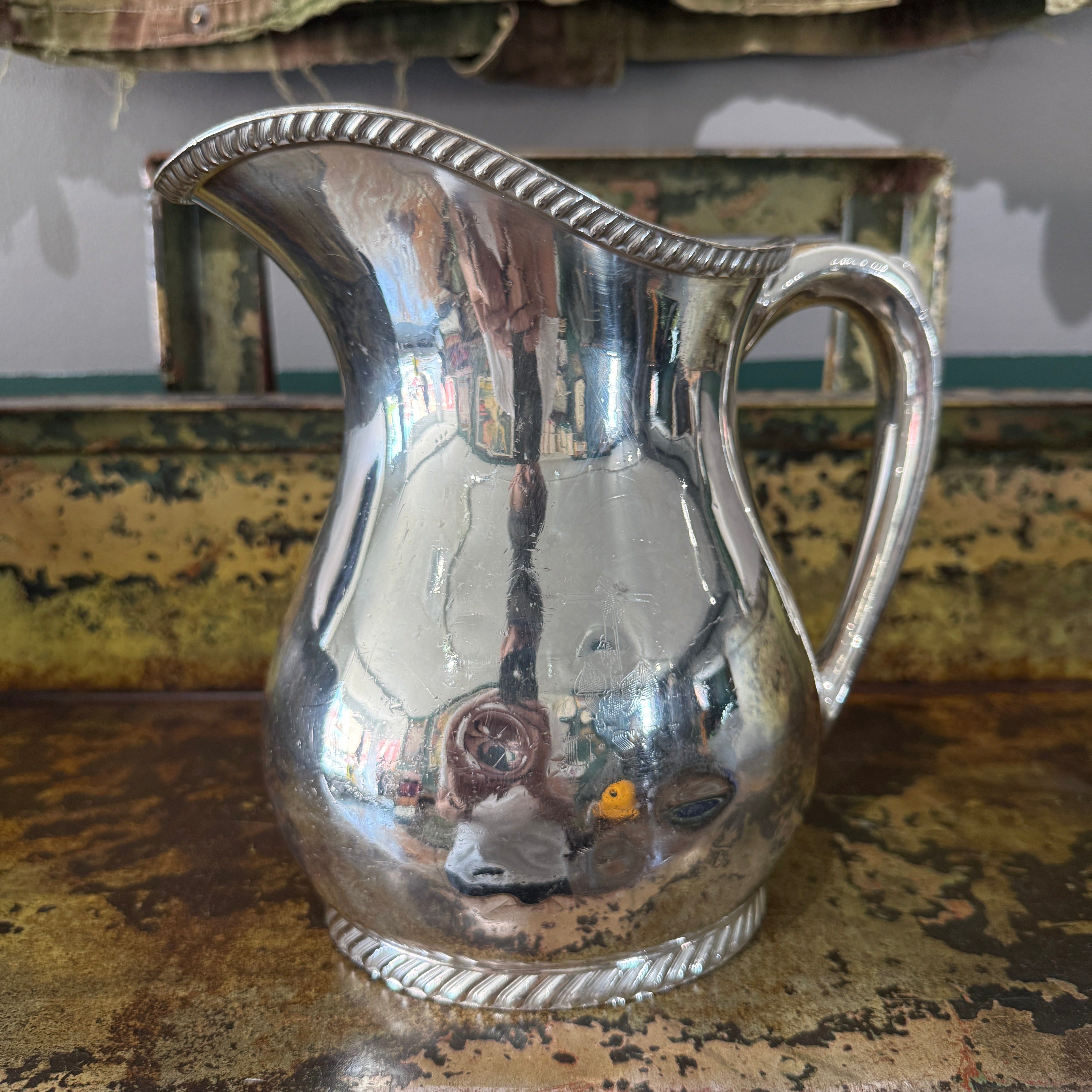 US Navy WW1 Water Pitcher by Reed Barton