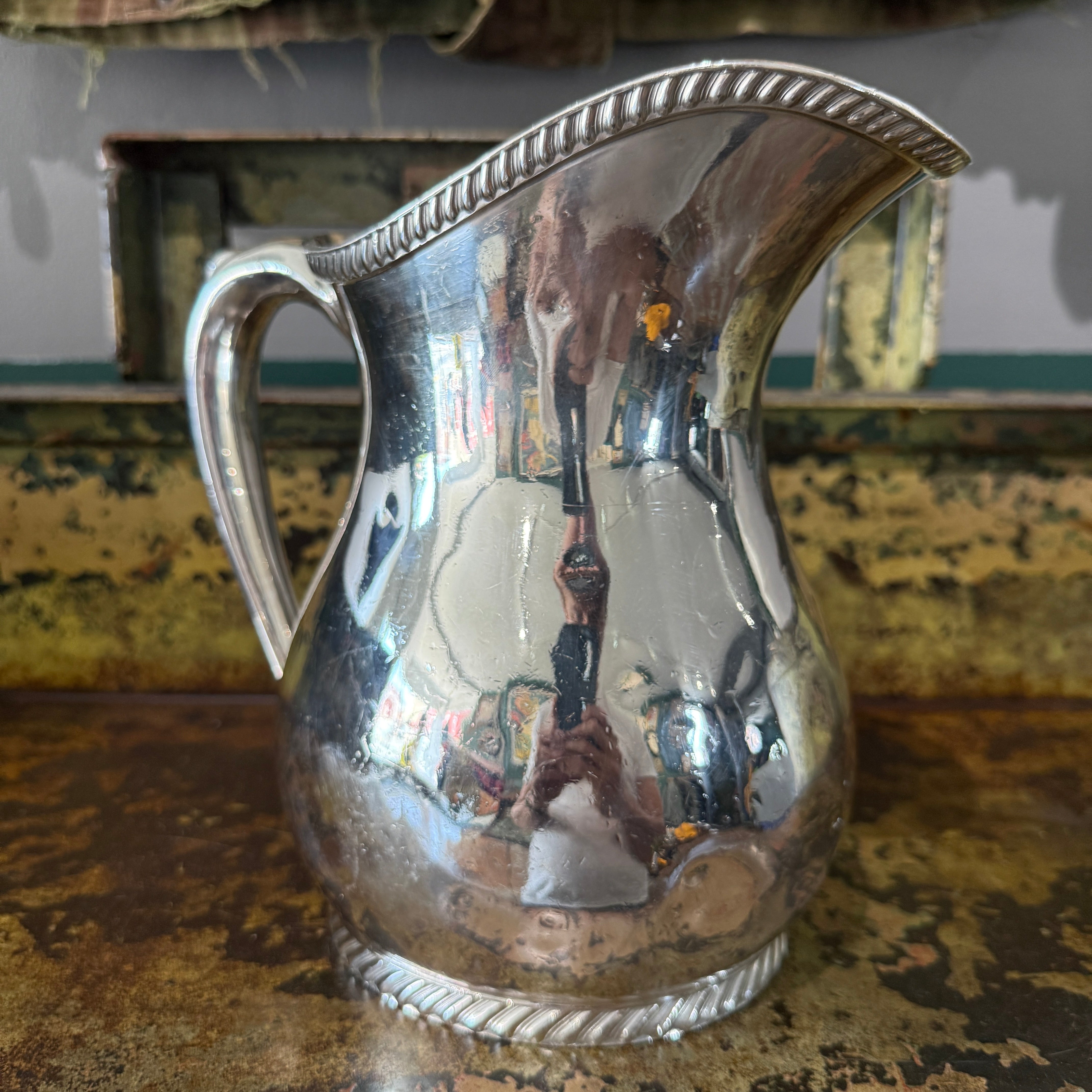 US Navy WW1 Water Pitcher by Reed Barton
