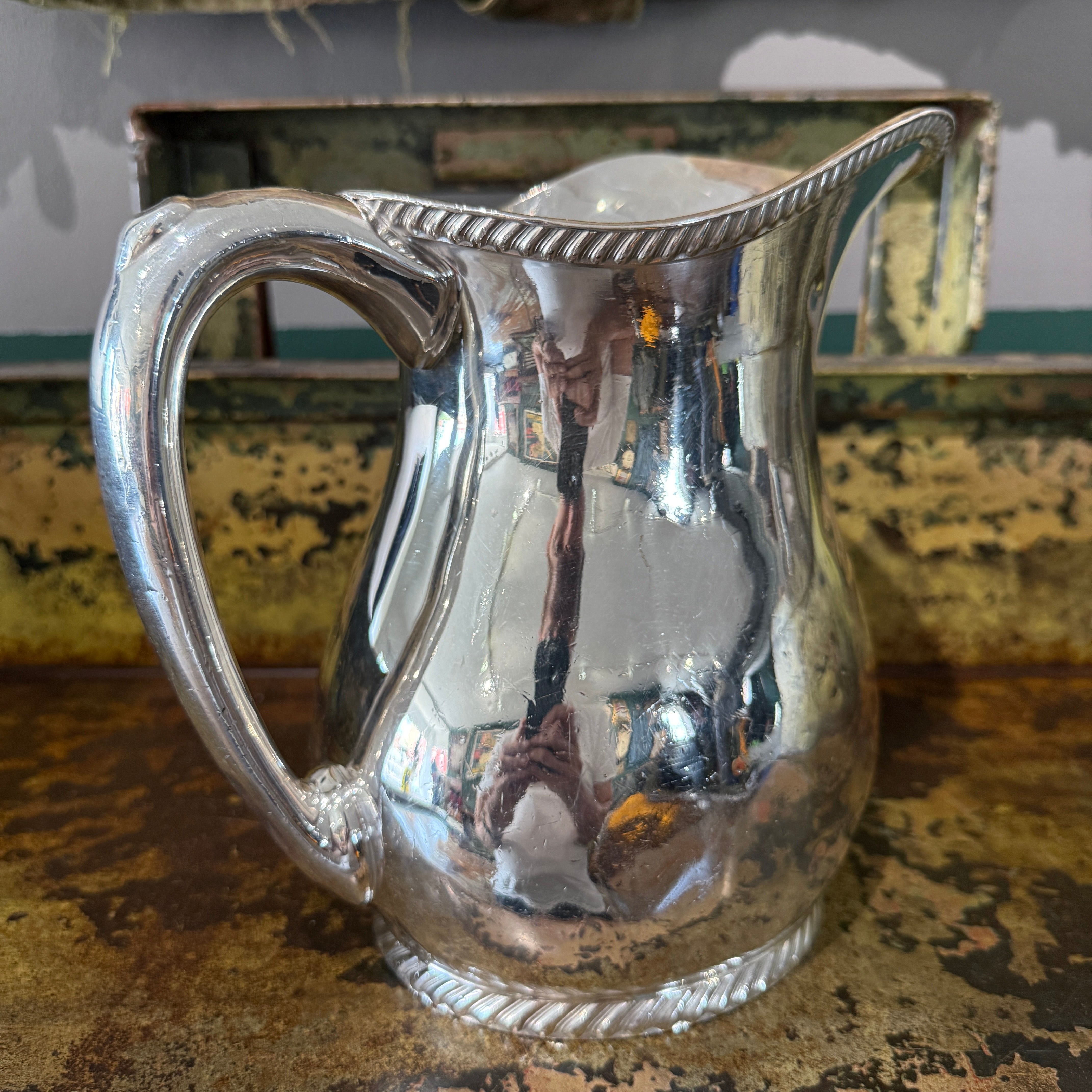 US Navy WW1 Water Pitcher by Reed Barton
